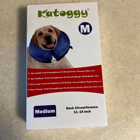 Inflatable dog collar size Medium - Picture 1 of 6